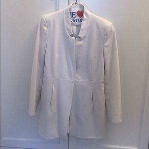 Zara white blazer